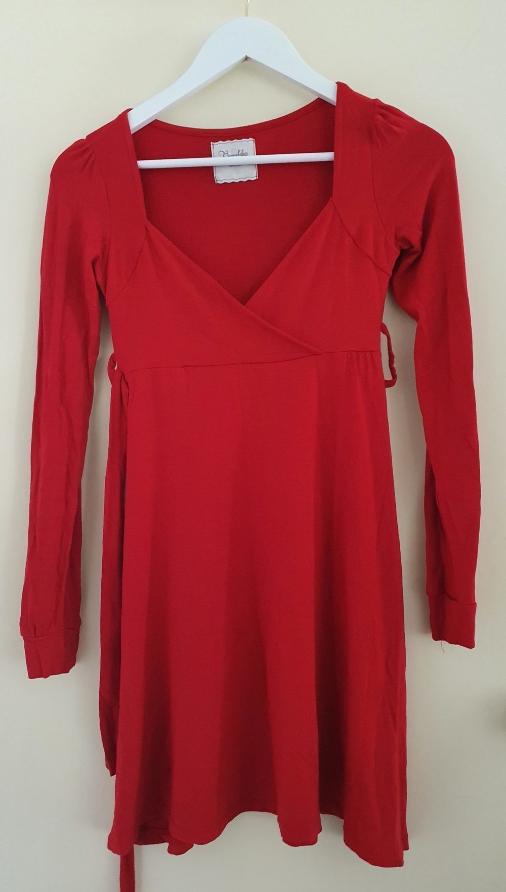 vestido vermelho dia a dia