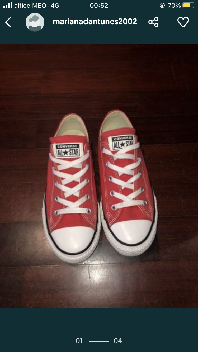 all star vermelho barato