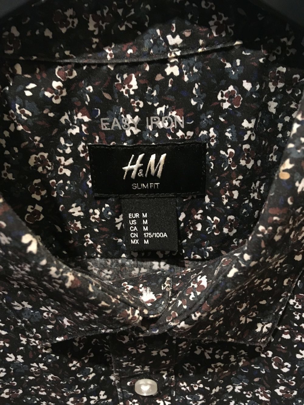 Camisa M (H&M) slim fit 1