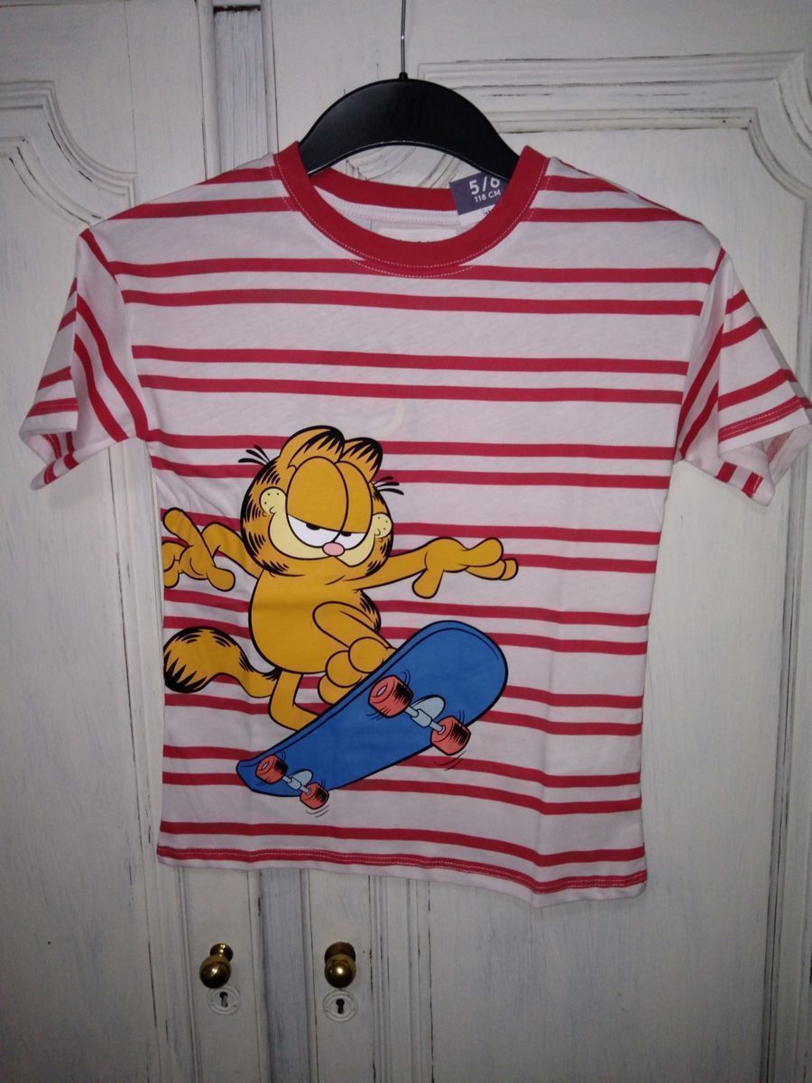 T-shirt de menino Garfield 4