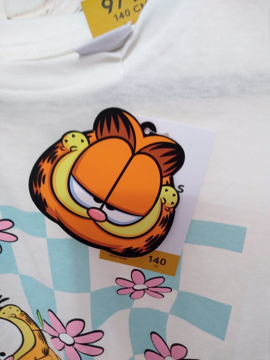 T-shirt de menina Garfield 1