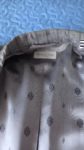 Casaco/jaqueta curto de tecido riscado da Massimo Dutti 1