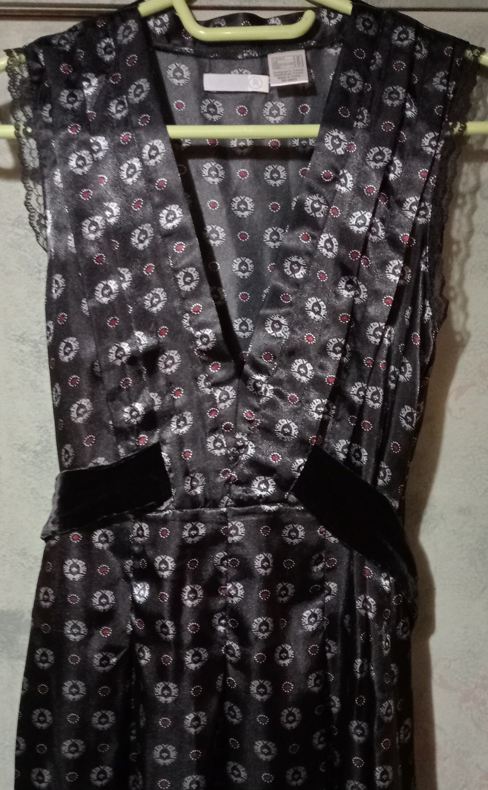 Vestido midi em cetim La Redoute 4