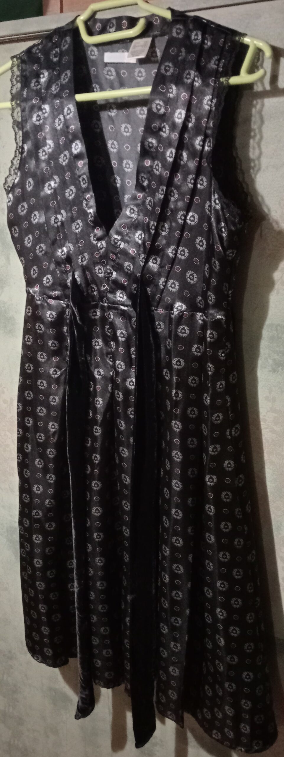 Vestido midi em cetim La Redoute 7