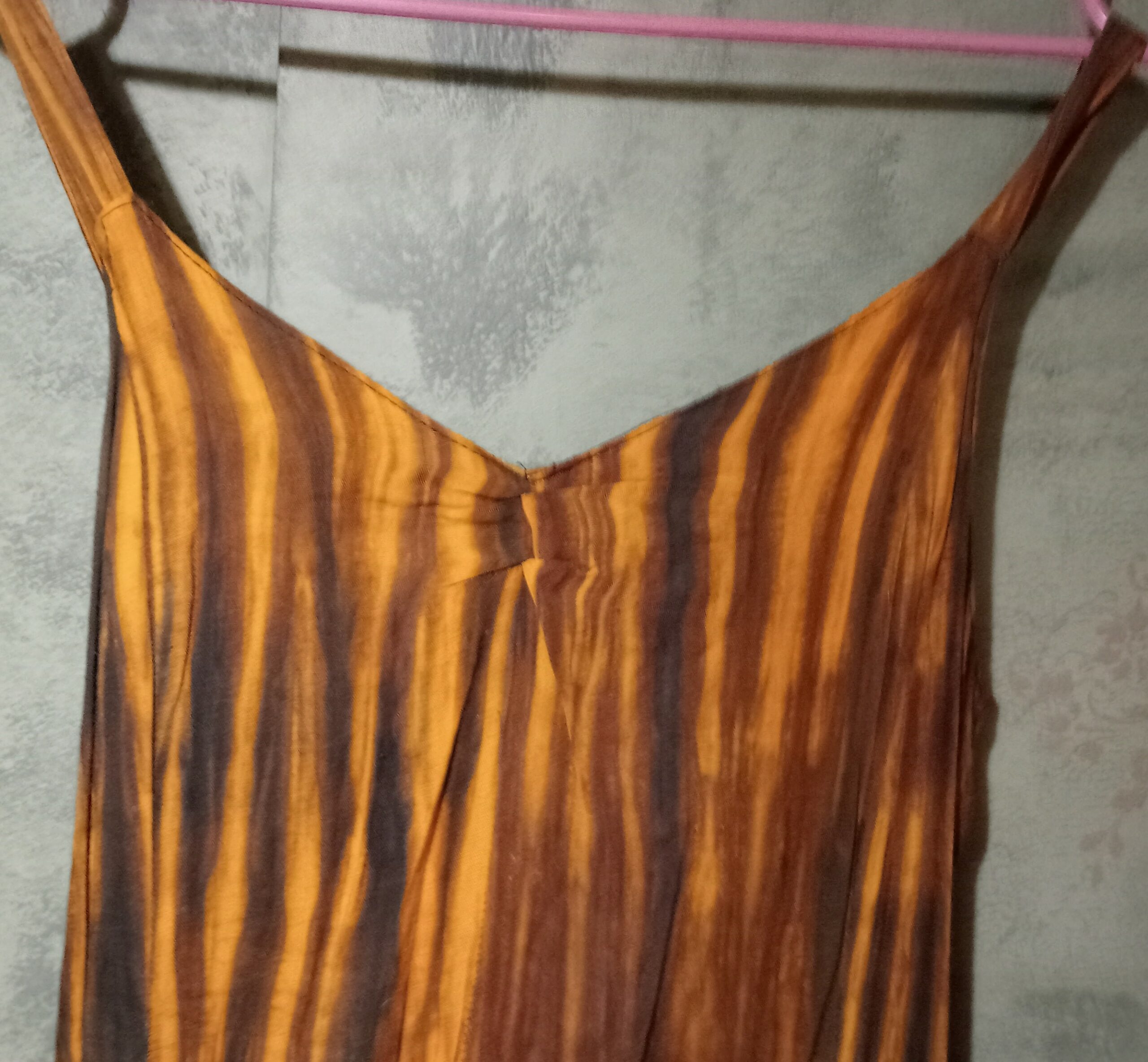 Vestido maxi de alças Natura 4