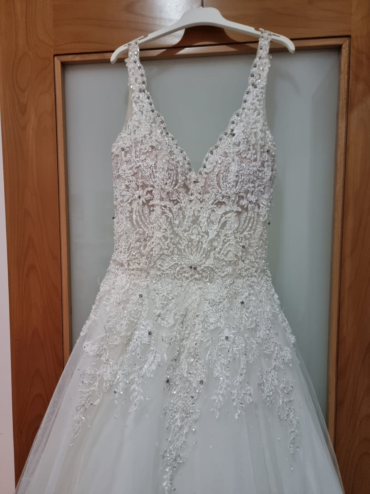 Vestido de Noiva nude 7