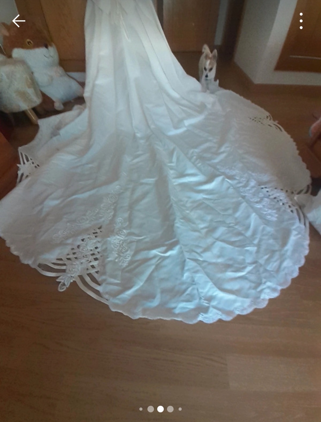 Vestido de noiva usado 1 vez 2