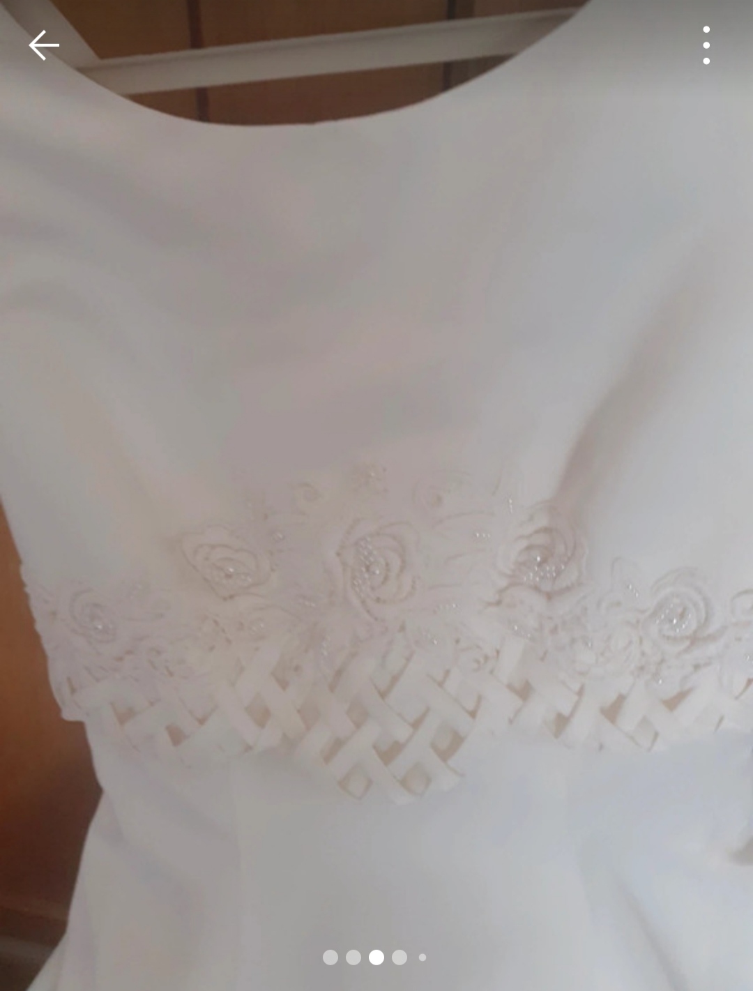 Vestido de noiva usado 1 vez 1